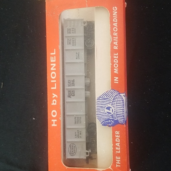 Train set piece box car Ho by Lionel 0865-225 gray - Picture 12 of 12